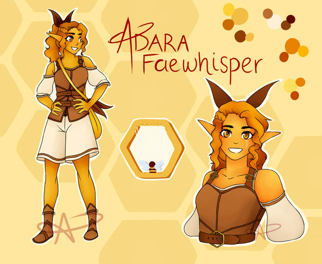 Adara Faewhisper Concept Art