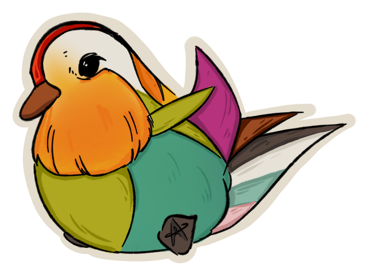 Progress Pride Duck