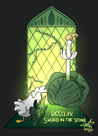 "Sword in the Stone" from Pokemon