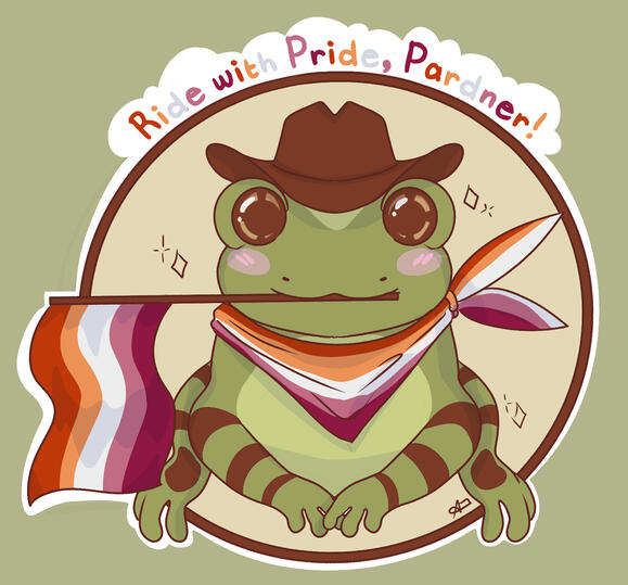 Tad the Frog Pride